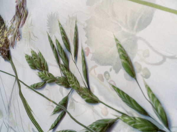 Heckett & Lane Dekbedovertrek Ona Green - 100% Katoen-Satijn