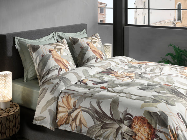 Heckett & Lane Dekbedovertrek Pappegallo Multi - 100% Katoen-Satijn