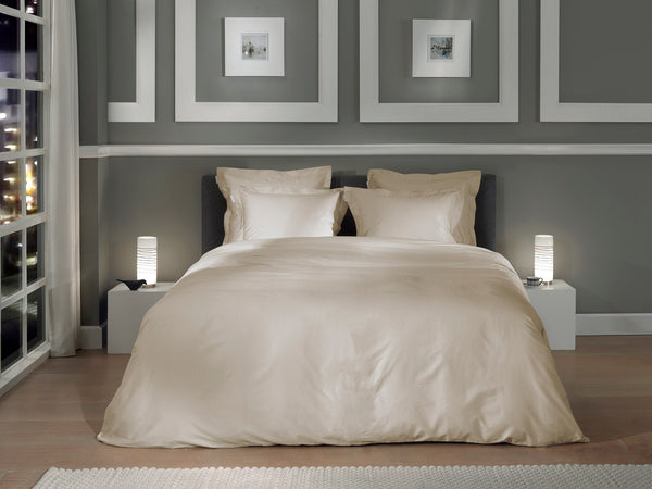 Heckett & Lane Dekbedovertrek Punto Mojave Sand - 100% Katoen-Satijn