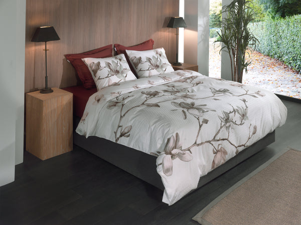 Heckett & Lane Dekbedovertrek Rio Wit - 100% Katoen-Clip Sheared