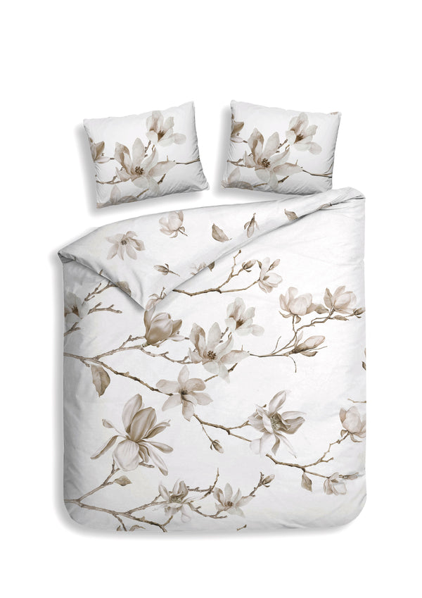 heckett & lane Dekbedovertrek Rio Wit - 100% Katoen-Clip Sheared