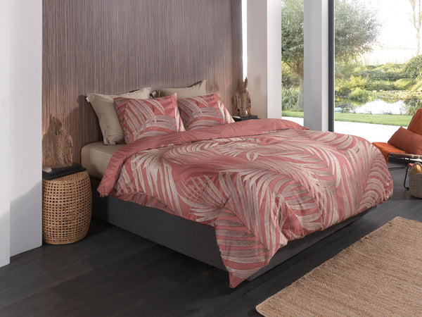 Heckett & Lane Dekbedovertrek Selin Terra - 100% Katoen-Satijn