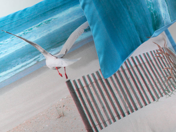 Heckett & Lane Dekbedovertrek Spiaggia Multi - 100% Katoen-Satijn