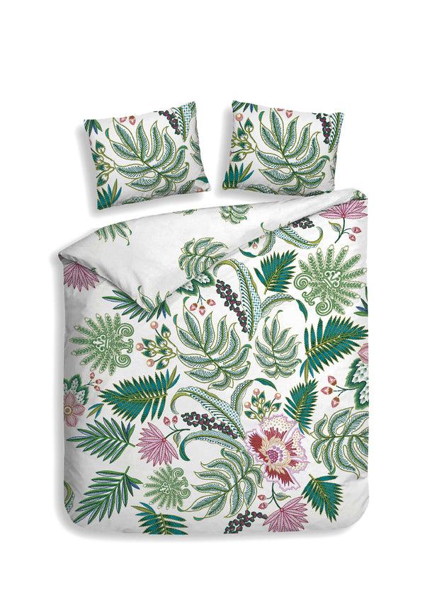 heckett & lane Dekbedovertrek Tiera White - 100% Katoen-Satijn