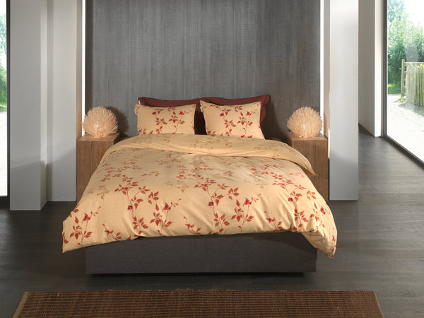 Heckett & Lane Dekbedovertrek Tommaso Yellow - 100% Brushed-Cotton