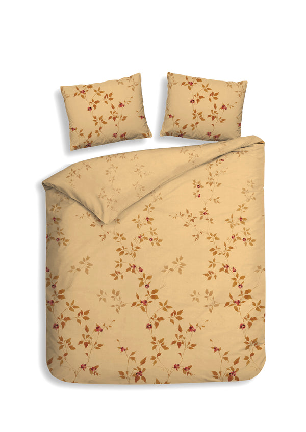 heckett & lane Dekbedovertrek Tommaso Yellow - 100% Brushed-Cotton