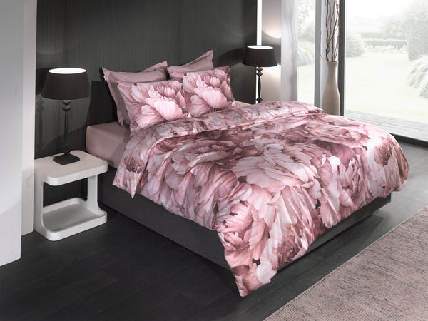 Heckett & Lane Dekbedovertrek Wade Beige - 100% Katoen-Satijn