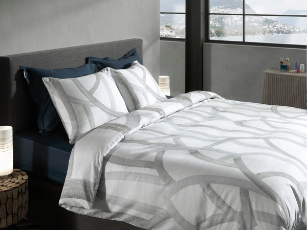 Heckett & Lane Dekbedovertrek Yves Off White - 100% Katoen-Satijn