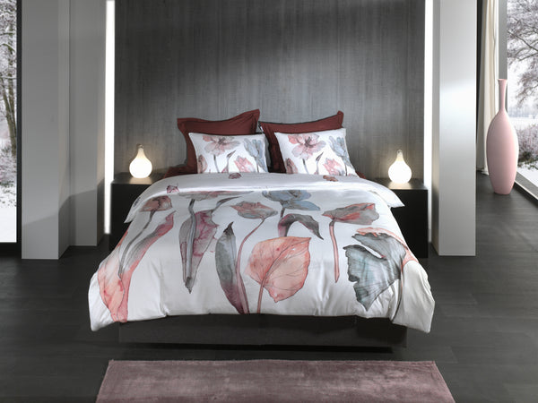 Heckett & Lane Dekbedovertrek Zeljko White - 100% Katoen-Satijn