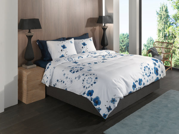 Heckett & Lane Dekbedovertrek Zoe White - 100% Katoen-Satijn