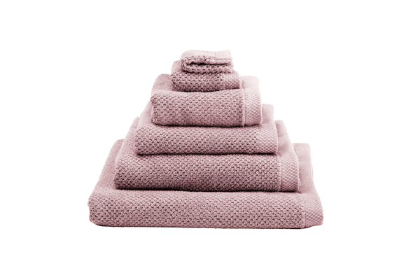 heckett & lane Badgoed Grant Shady Pink - 100% Katoen