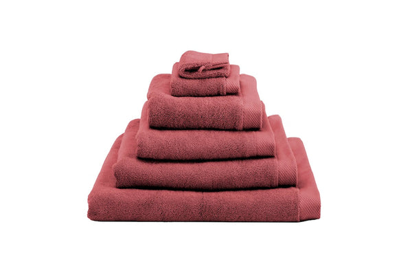 heckett & lane Badgoed Premium Spicy Red - 100% Katoen