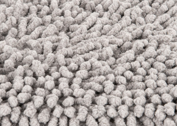 Heckett & Lane Badmat Buchara Ash Grey - 100% Katoen