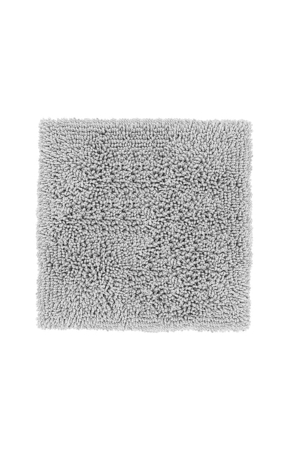 Heckett & Lane Badmat Fergana Ash Grey - 100% Katoen