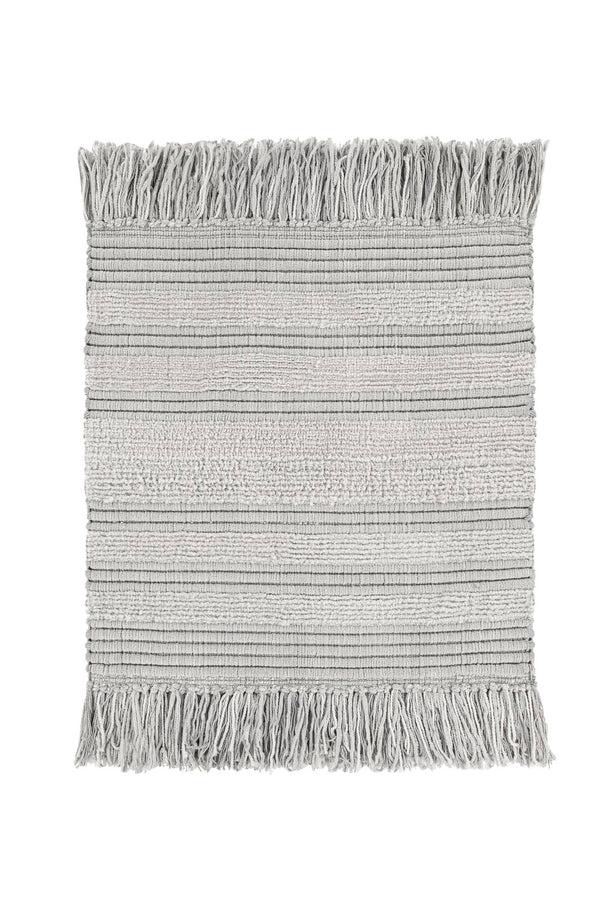 Heckett & Lane Badmat Nukus Ash Grey - 100% Katoen