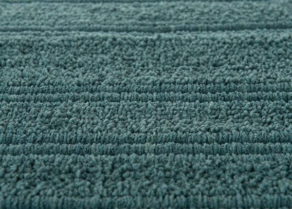 Heckett & Lane Badmat Nukus Pine Green - 100% Katoen