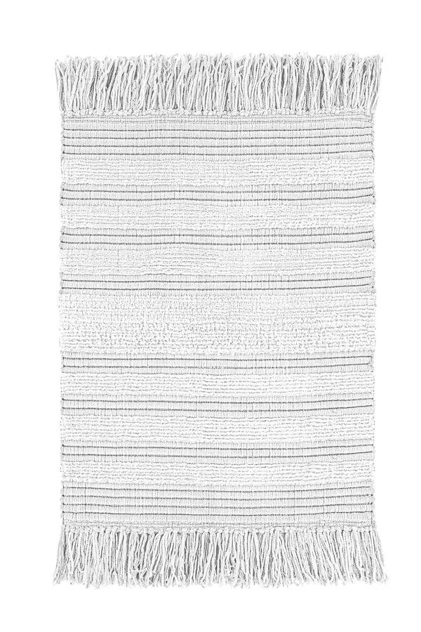 heckett & lane Badmat Nukus White - 100% Katoen