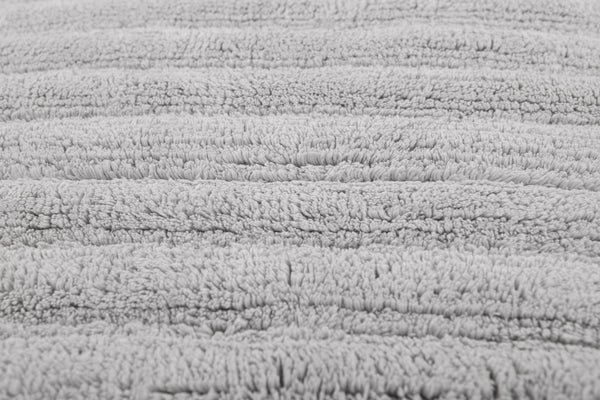 Heckett & Lane Badmat Vivienne Light Grey - 100% Katoen