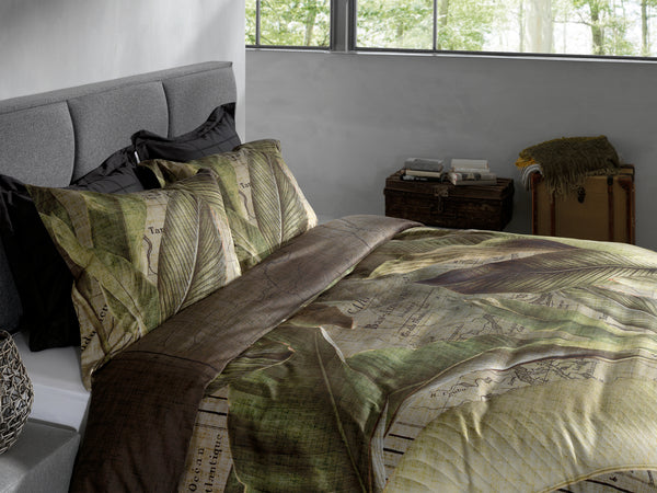 Heckett & Lane Dekbedovertrek Bruna - 100% Katoen-Twill