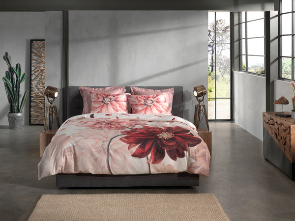 Heckett & Lane Dekbedovertrek Flori - 100% Katoen-Dobby