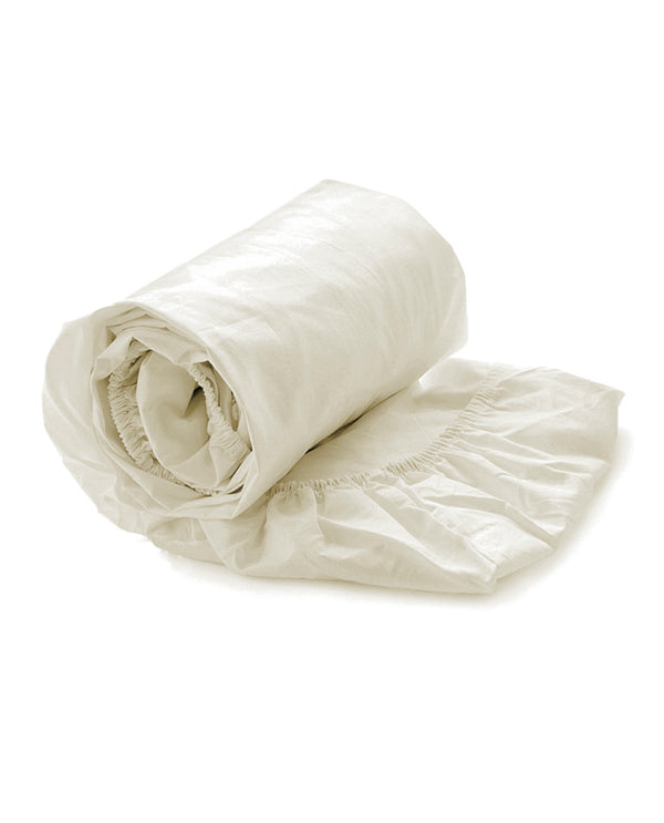 heckett & lane Hoeslaken Elementi Off-White - 100% Katoen-Satijn