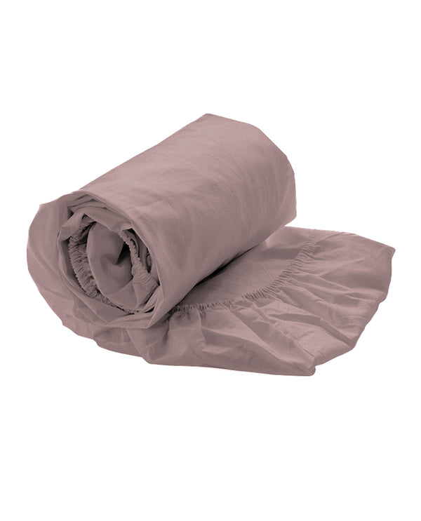 heckett & lane Hoeslaken Elementi Rose Tan - 100% Katoen-Satijn