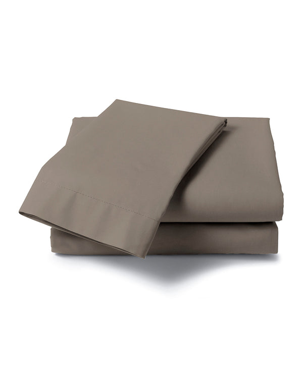 heckett & lane Laken Elementi Taupe Grey - 100% Katoen-Satijn