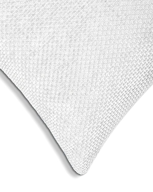 Heckett & Lane Sierkussen Velours Panama White - 100% Polyester