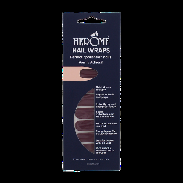 herôme Nagel Wraps - Merlot