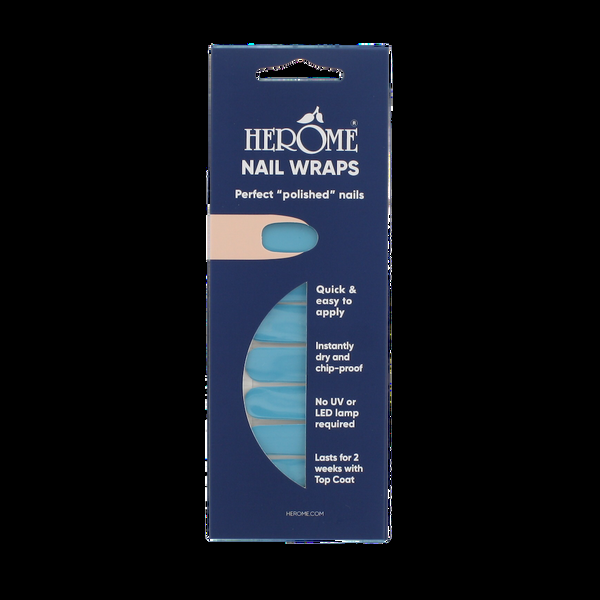 herôme Nail Wraps - Blue Lagoon