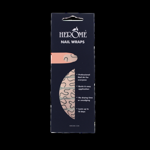 herôme Nail Wraps - Nude Waves