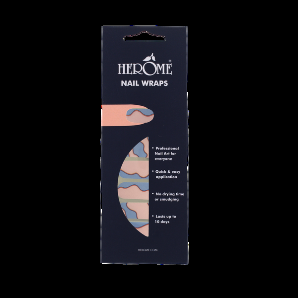 herôme Nail Wraps - Pastel Waves