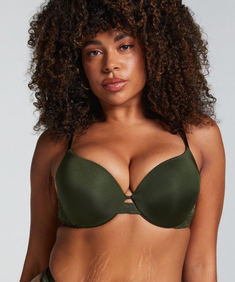 hkmx Voorgevormde push-up beugel bh Lea - Groen