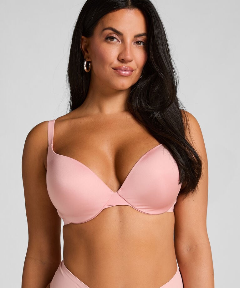 hkmx Voorgevormde push-up beugel bh Smooth - Roze