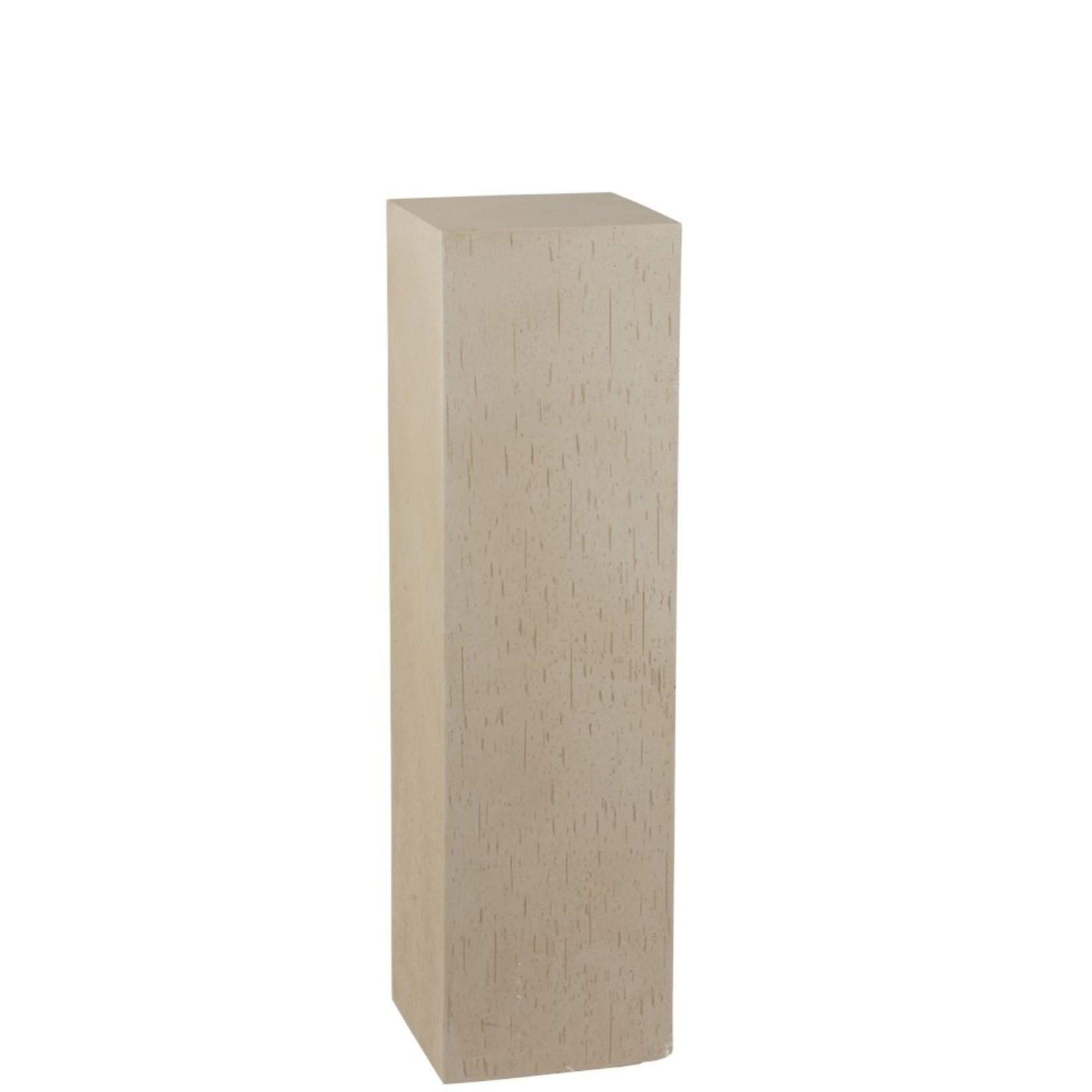 homedecoration Decoratie Zuil Hoog Keramiek Aardewerk Beige - Medium