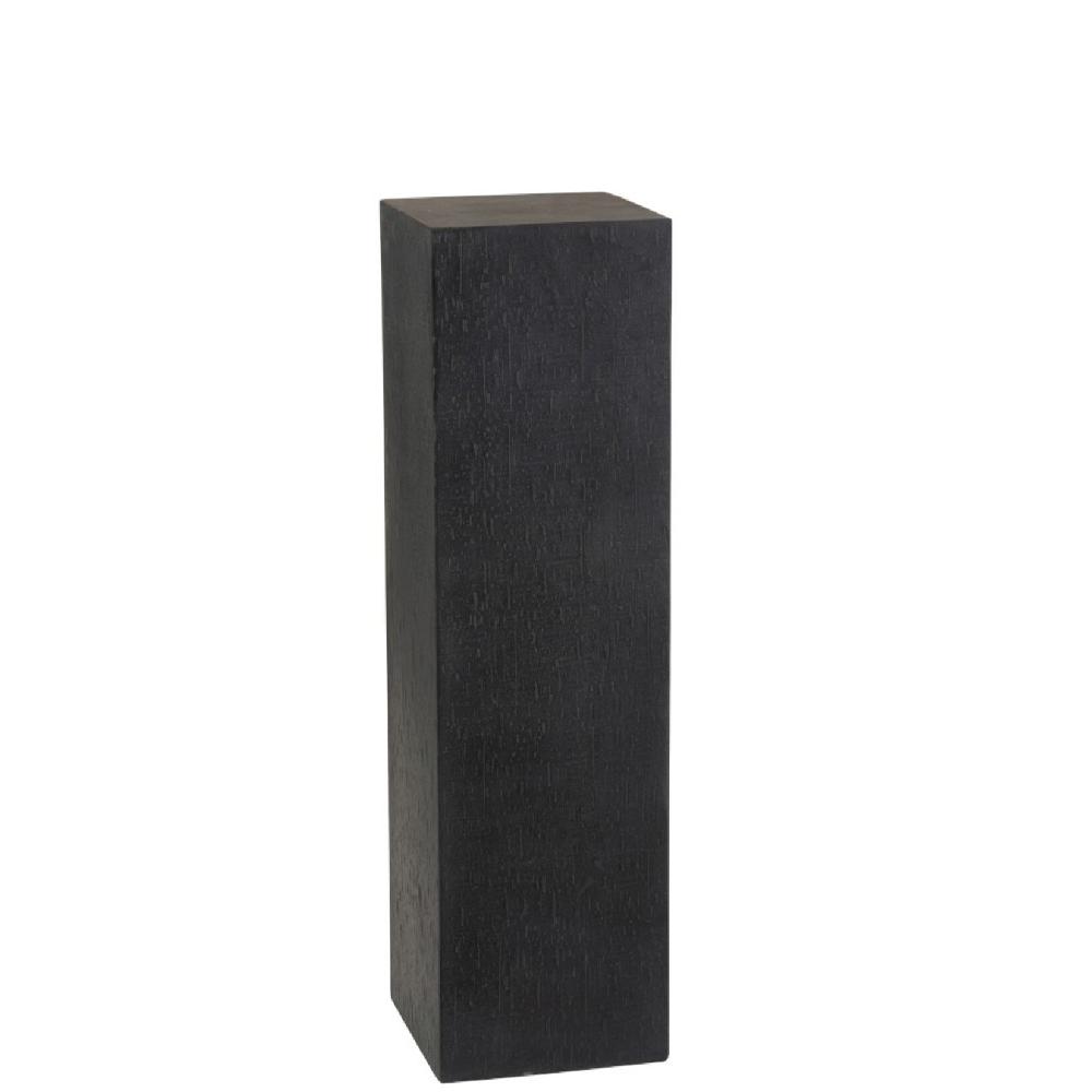 homedecoration Decoratie Zuil Hoog Keramiek Aardewerk Zwart - Medium