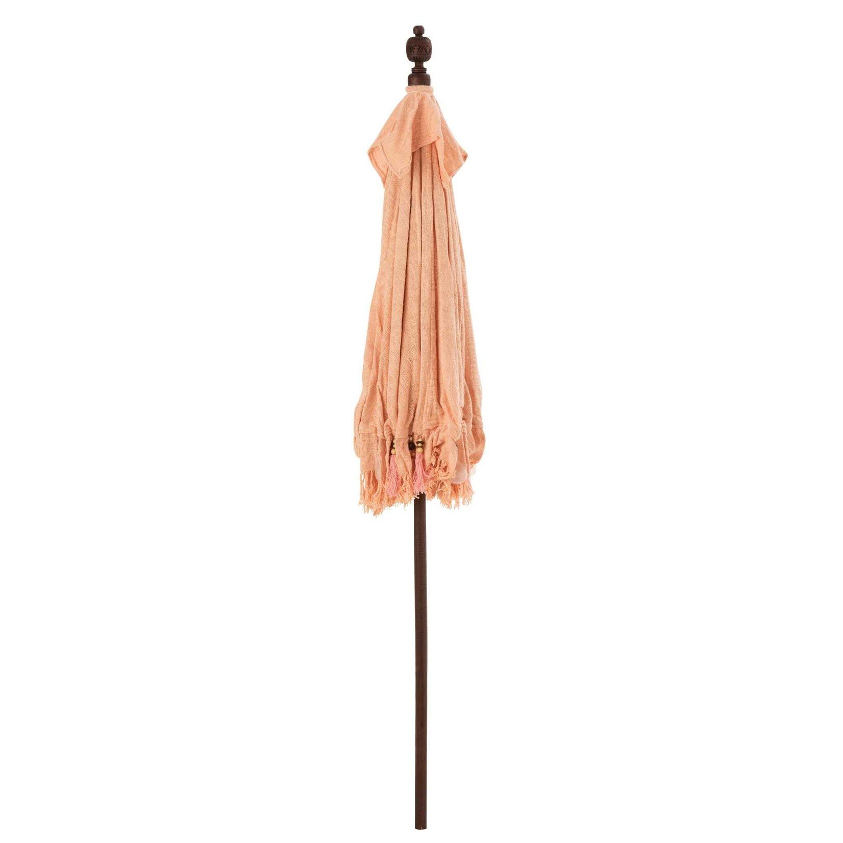 Homedecoration Parasol Kwastjes Katoen Peach Large