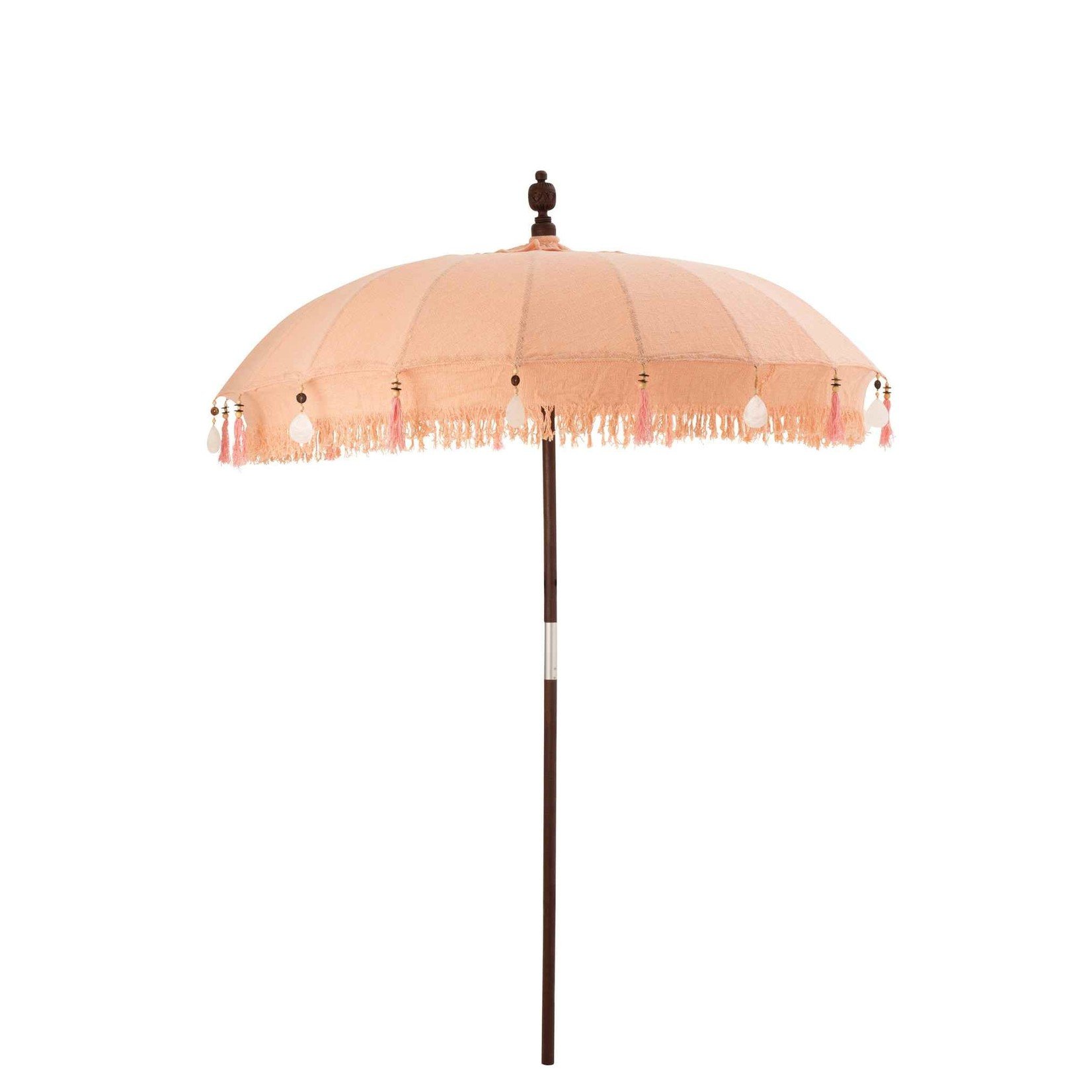 homedecoration Parasol Kwastjes Katoen Peach Large