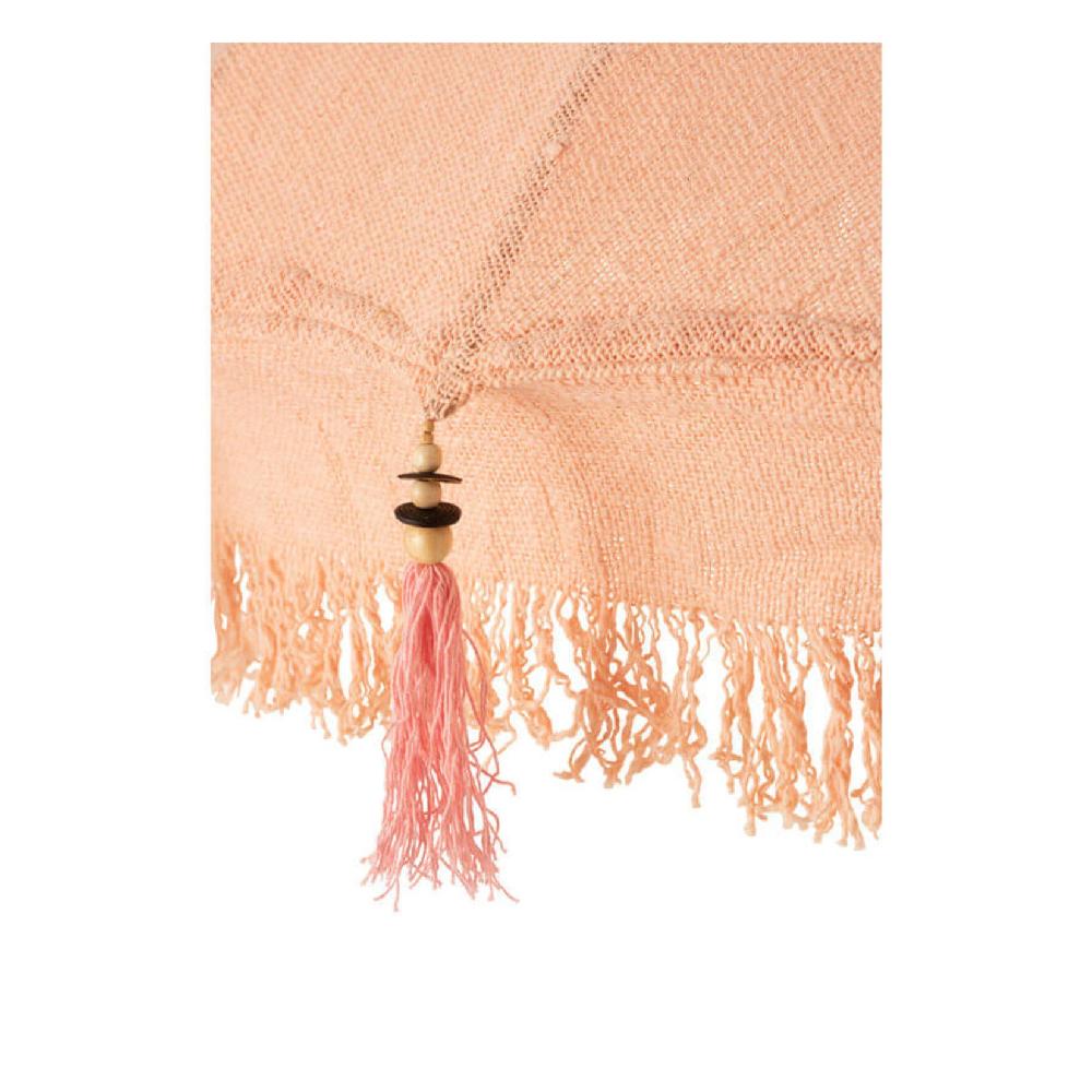 Homedecoration Parasol Kwastjes Katoen Peach Small