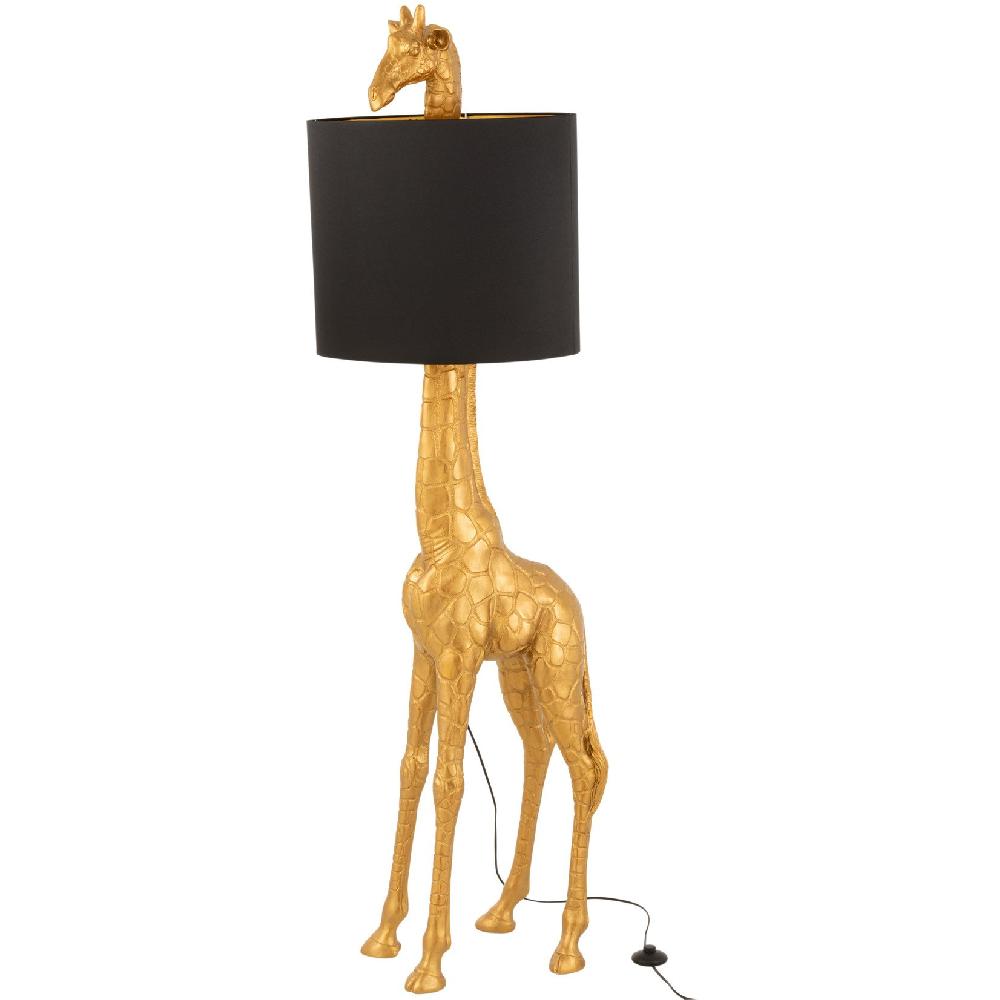homedecoration Staande Lamp Giraf Goud