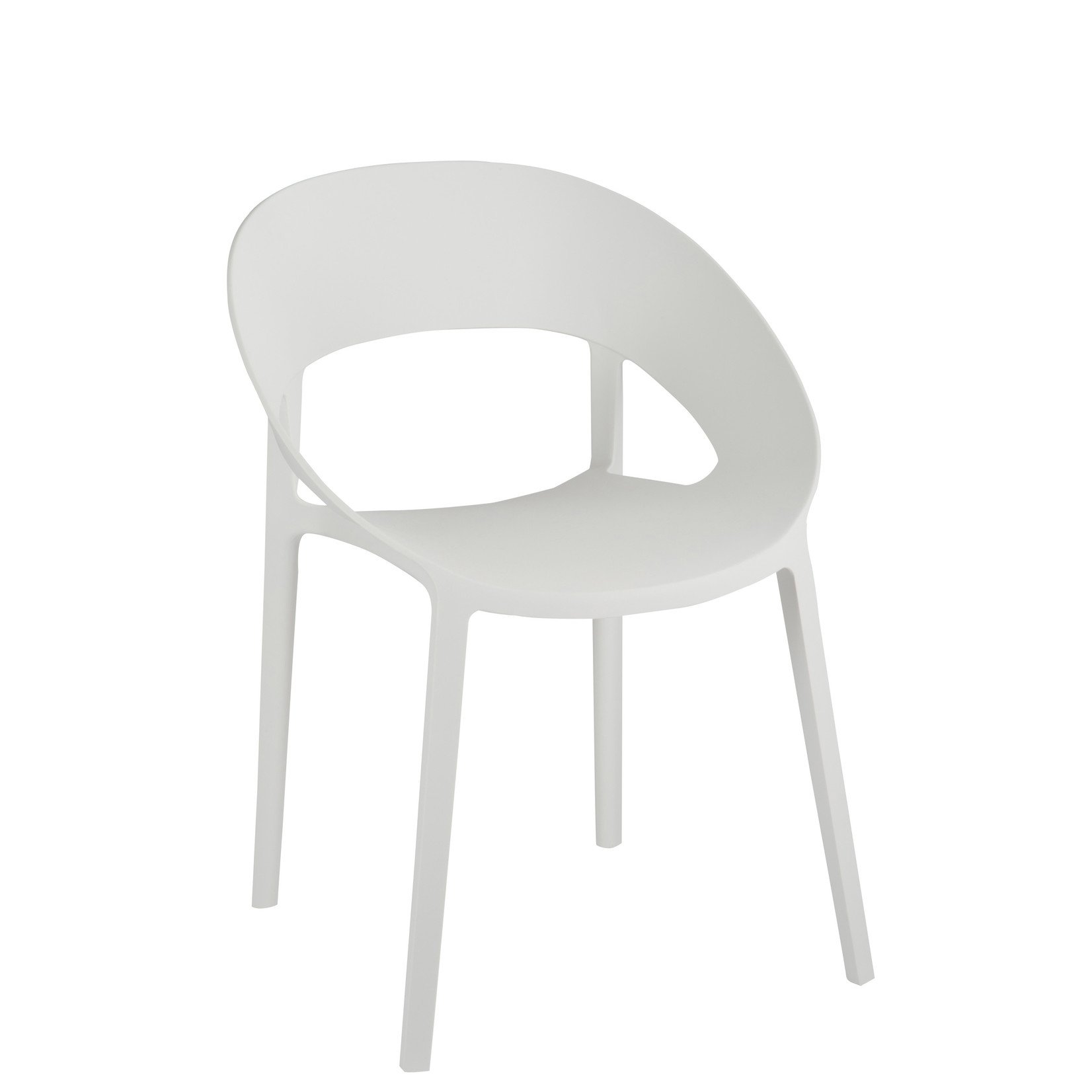 homedecoration Stoel Open Rug Modern Wit