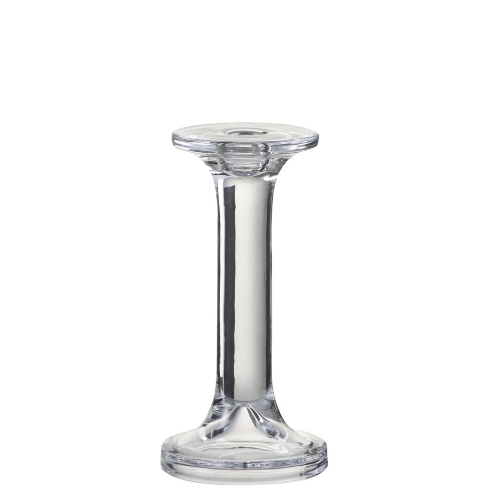 homedecoration Kandelaar Glas Egaal Transparant - Large