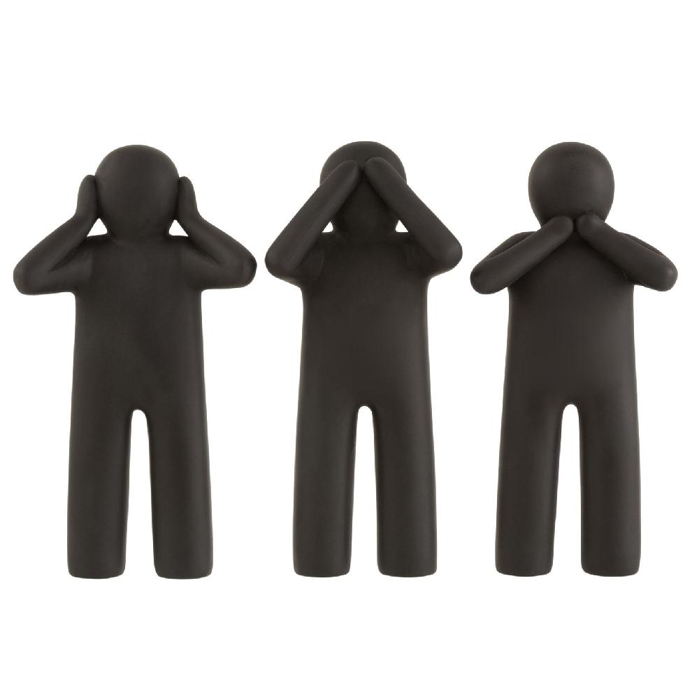 homedecoration P'tit Maurice Horen Zien Zwijgen Zwart