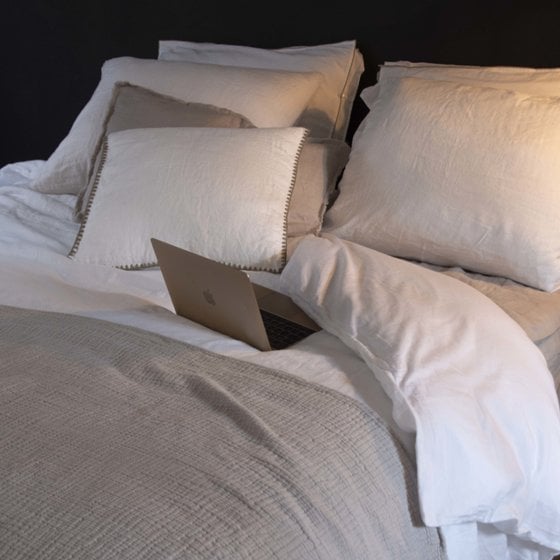 house in style Belle linnen dekbedovertrek