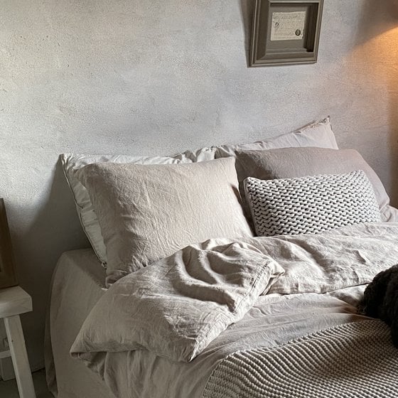 house in style Maxime 100% linnen dekbedovertrek