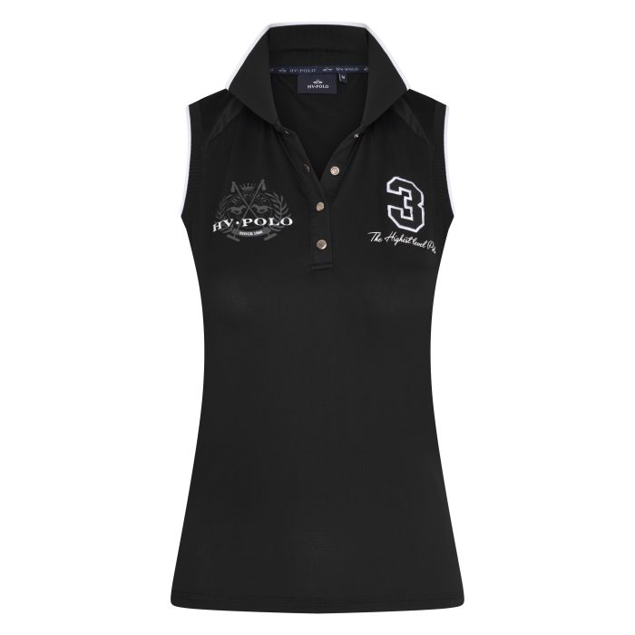hv polo Poloshirt mouwloos Favouritas Tech - Black
