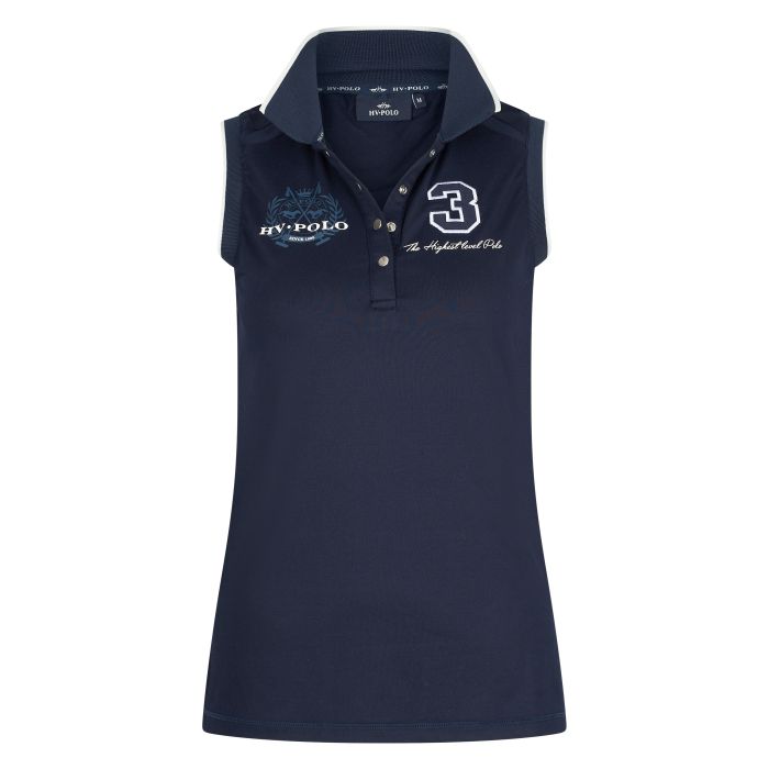 hv polo Poloshirt mouwloos Favouritas Tech - Navy