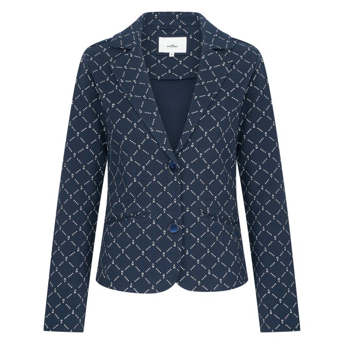 hv society Blazer HVSMonroe - Navy AOP