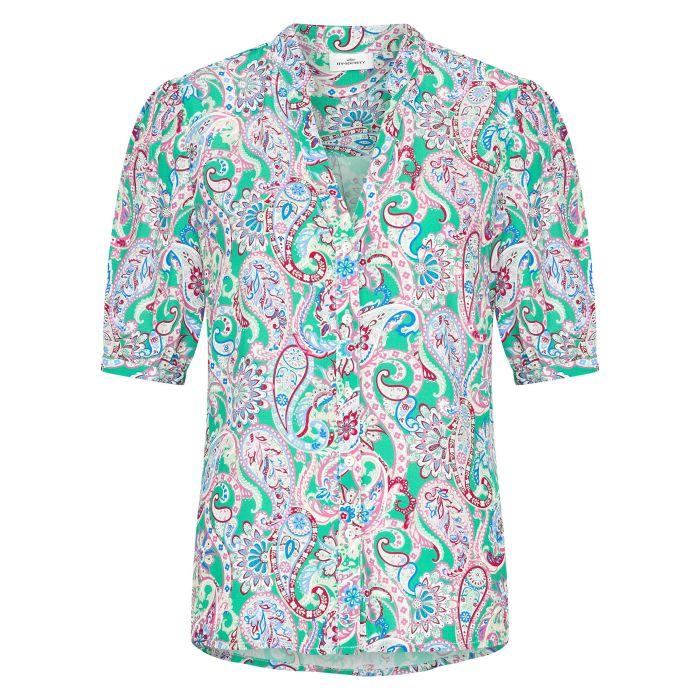 hv society Blouse HVSCorentin - Leaf Green