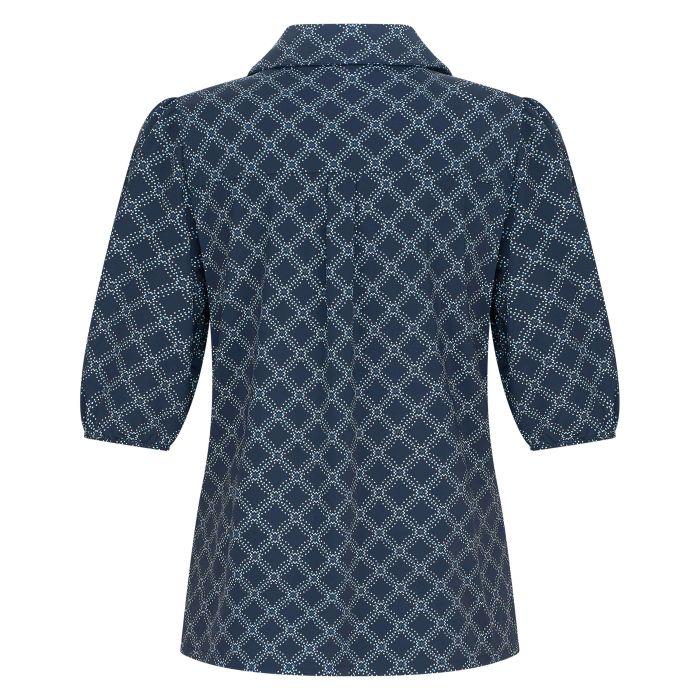 Hv Society Blouse HVSMaurea - Navy